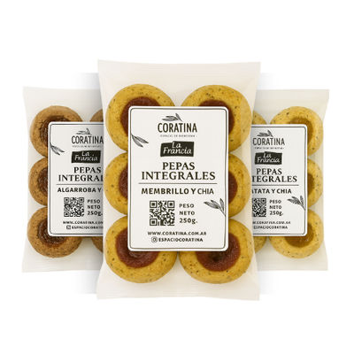 La Francia Pepas Rústicas Integrales y chía 250g.