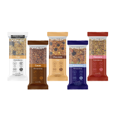 Vitaligy Barrita de Cereal SIN GLUTEN x 40g.
