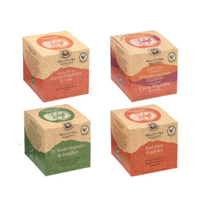 Wally´s Tea Patagonia - Té Orgánico, caja x 15 saquitos 