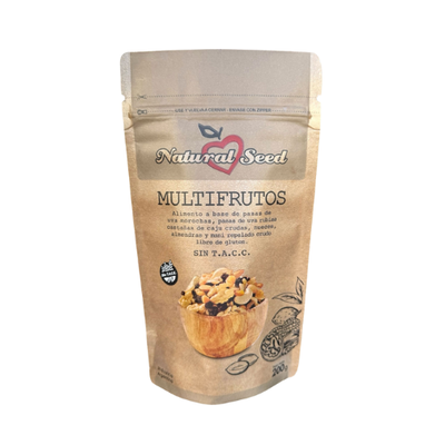 Natural Seed Multifrutos (Mix Secos y Desecados) x 200g.