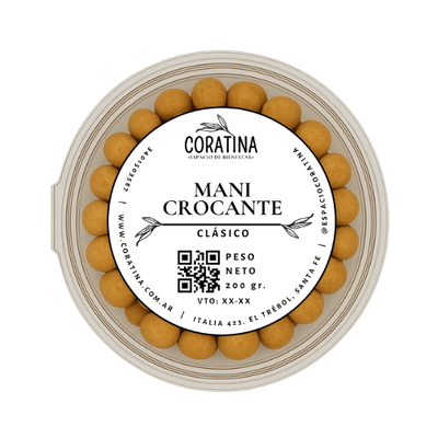 Mani Crocante- Sabor Clásico x 200g.