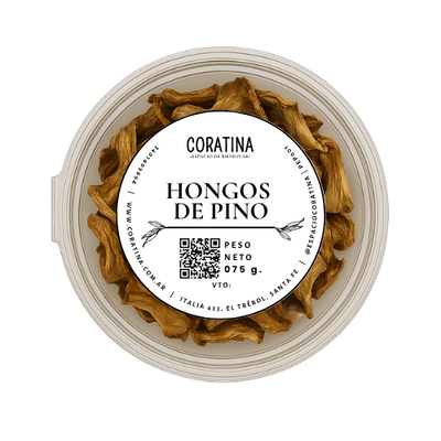 Hongos secos de pino x 75g.