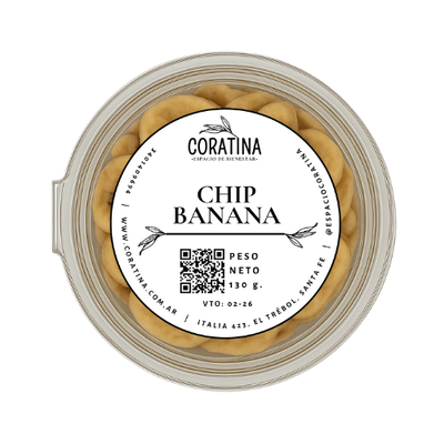 Chip Banana Importados x 150g.