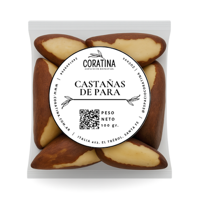 Castañas de Para x 100g.