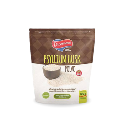 Dicomere Psylium Husk Polvo x 100g.