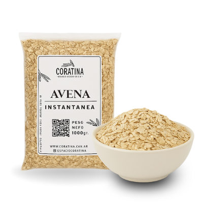 Avena instantanea x 1000g.