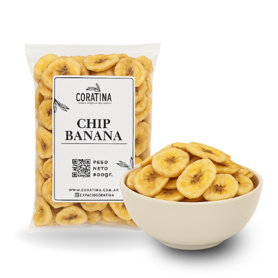 Chip Banana Importados x 500g.
