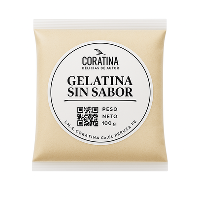 Gelatina sin Sabor x 100g.