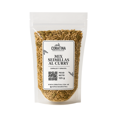 Mix de semillas al Curry x 125g.