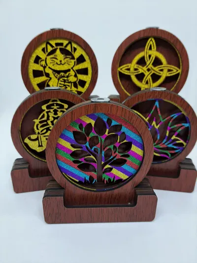 Cascada de humo mini