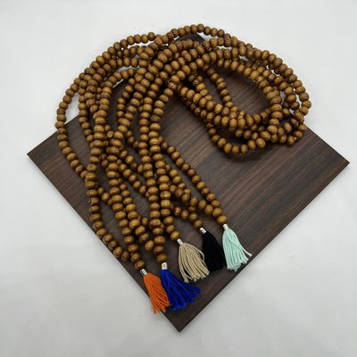 Japa Mala de Madera, 108 Cuentas