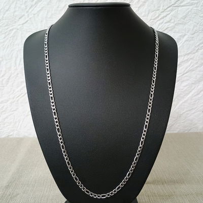 Cadena 70 cm Fígaro 1,2 mm Acero Quirúrgico - 600028