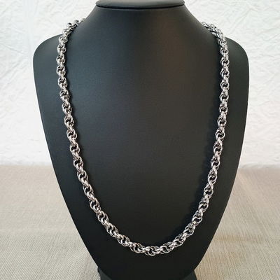 Cadena 65 cm Turbillón Rolo 2,4 mm x 8 mm Acero Quirúrgico - 600035