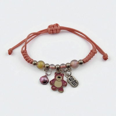 Pulsera Pandora Salmón Regulable Hilo - 500147-2