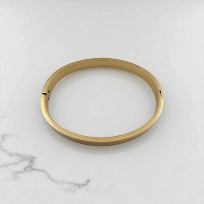 Esclava 65 mm x 55 mm Enchapado en Oro - 500062