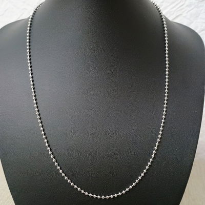 Cadena 55 cm Bolitas 2,4 mm Acero Quirúrgico - 600027