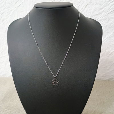 Collar 45 + 5 cm Espejo 0,3 mm Huella 12 mm Acero Quirúrgico - 700106