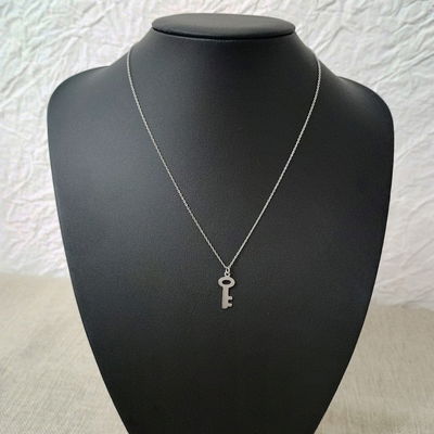 Collar 45 + 5 cm Espejo 0,3 mm Llave 8 mm x 19 mm Acero Quirúrgico - 700109
