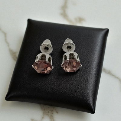 Aros Zirconia Rosa 6 mm Acero Quirúrgico - 200250