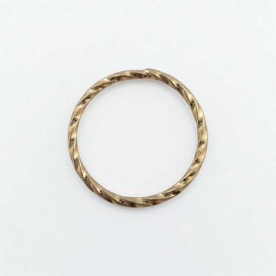 Anillo Acero Dorado - 300023