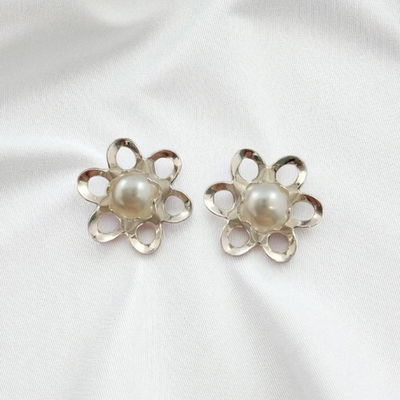 Abridores Flor Perlas 5 mm Acero Blanco - 100002