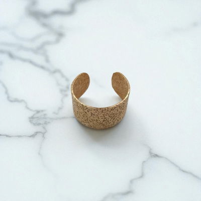 Aros Cuff 10 mm Acero Dorado - 200167