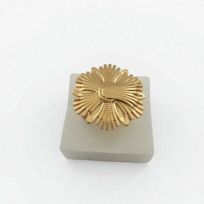Anillo Regulable Acero Dorado - 300006