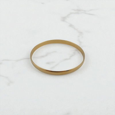 Esclava 70 mm x 6 mm Acero Dorado - 500036
