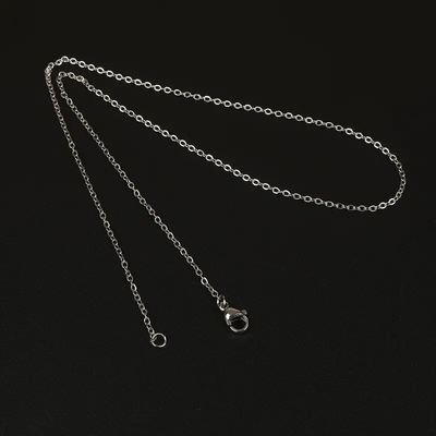 Cadena 45 cm Espejo 0,4 mm Acero Quirúrgico - 600056