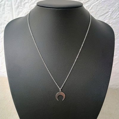 Collar 45 + 5 cm Espejo 0,4 mm Luna Acero Quirúrgico - 700133