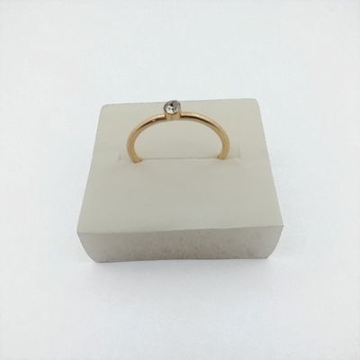 Anillo Acero Dorado - 300022