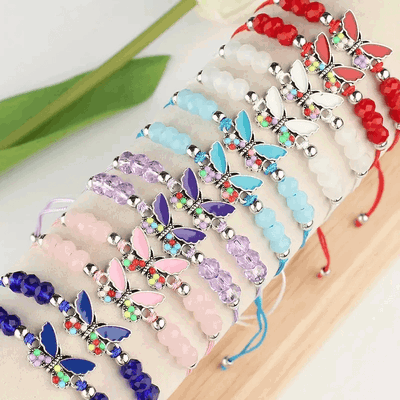 Pulsera Regulable Mariposa Hilo - 500057