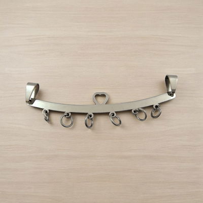 Dije Percha 6 Dijes 55 mm Acero Quirúrgico - 400314