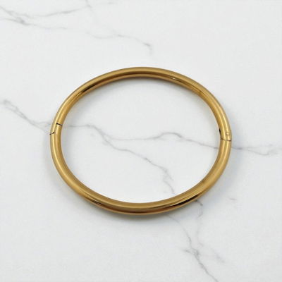 Esclava 70 mm x 60 mm Enchapado en Oro - 500061