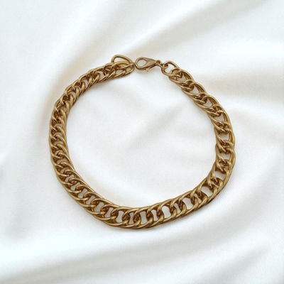Pulsera Tobillera 21 + 7 cm Acero Dorado - 500119