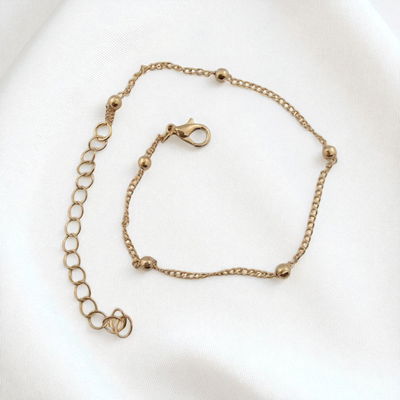 Pulsera Tobillera 22 + 7 cm Acero Dorado - 500128