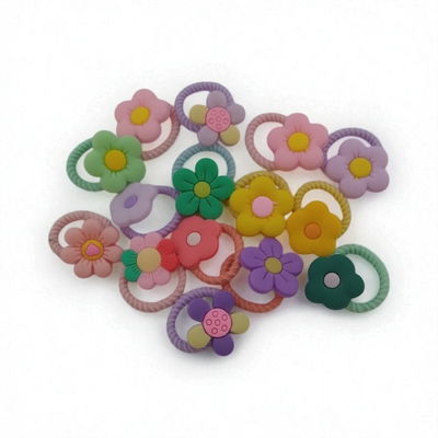 Colitas Flor Elásticas x 15 Unidades - 900022
