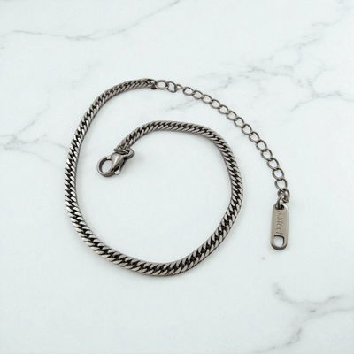 Pulsera 17 + 5 cm Groumet Acero Quirúrgico - 500155