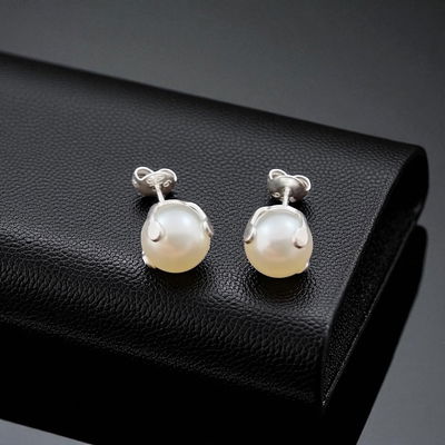 Aros Perla 10 mm Plata 925 - 200269