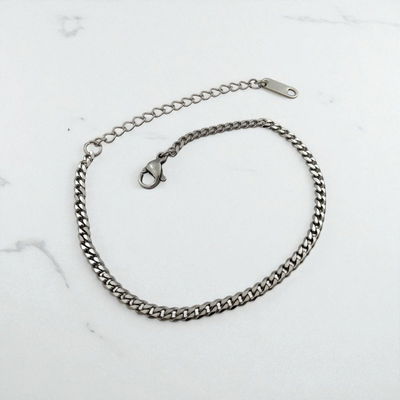 Pulsera 17 + 5 cm Groumet Acero Quirúrgico - 500156