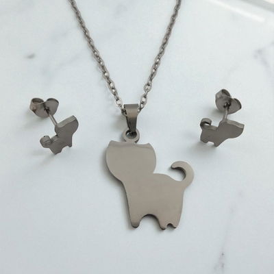 Conjunto 45 cm Gato Acero Quirúrgico - 800021