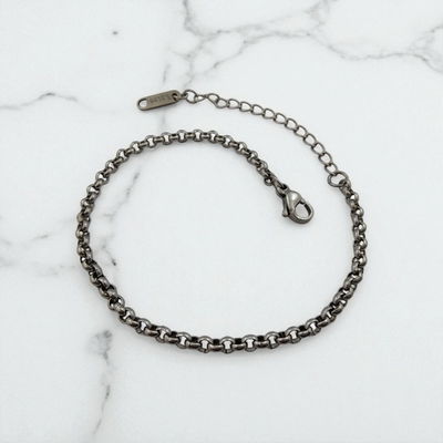 Pulsera 17 + 5 cm Rolo Acero Quirúrgico - 500158