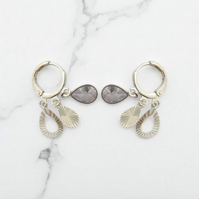 Aros Argolla 10 mm Zirconia Plata 925 - 200268