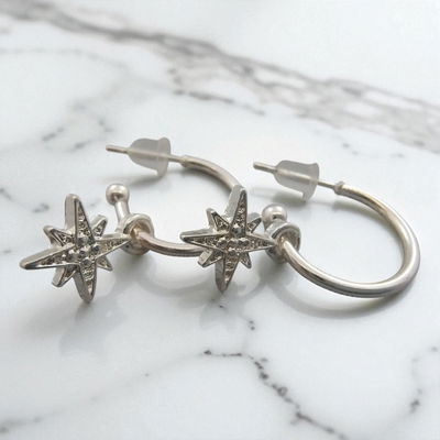 Aros Argolla 15 mm Estrella 10 mm Acero Quirúrgico - 200299