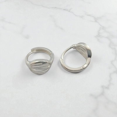 Aros Argolla 14 mm Plata 925 - 200281