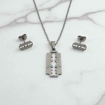 Conjunto Aros Collar 45 cm Gillette Acero Quirúrgico - 800022