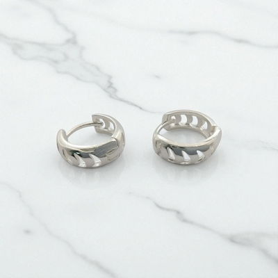 Aros Argolla 13 mm Plata 925 - 200288