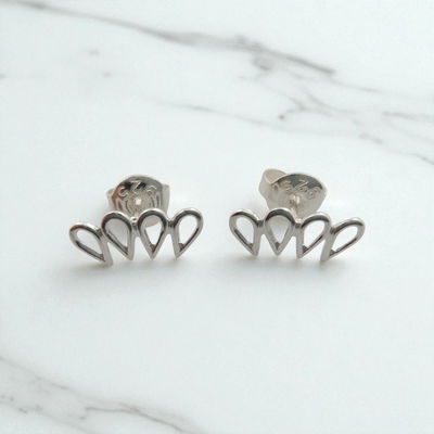 Aros Gotas 13 mm x 6 mm Plata 925 - 200273