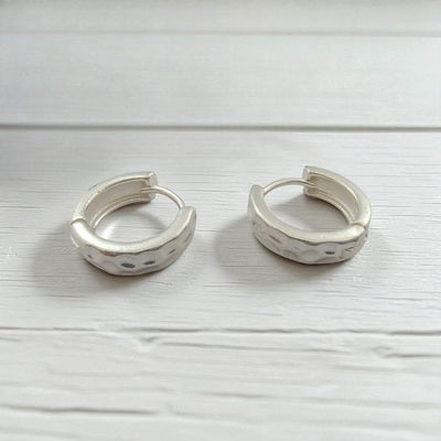 Aros Argolla 15 mm Plata 925 - 200286