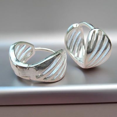 Aros Argolla 10 mm Plata 925 - 200054